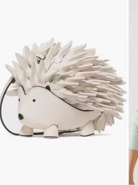 RARE Kate Spade Critters Stevie Hedgehog Crossbody Bag – NWT 🦔
